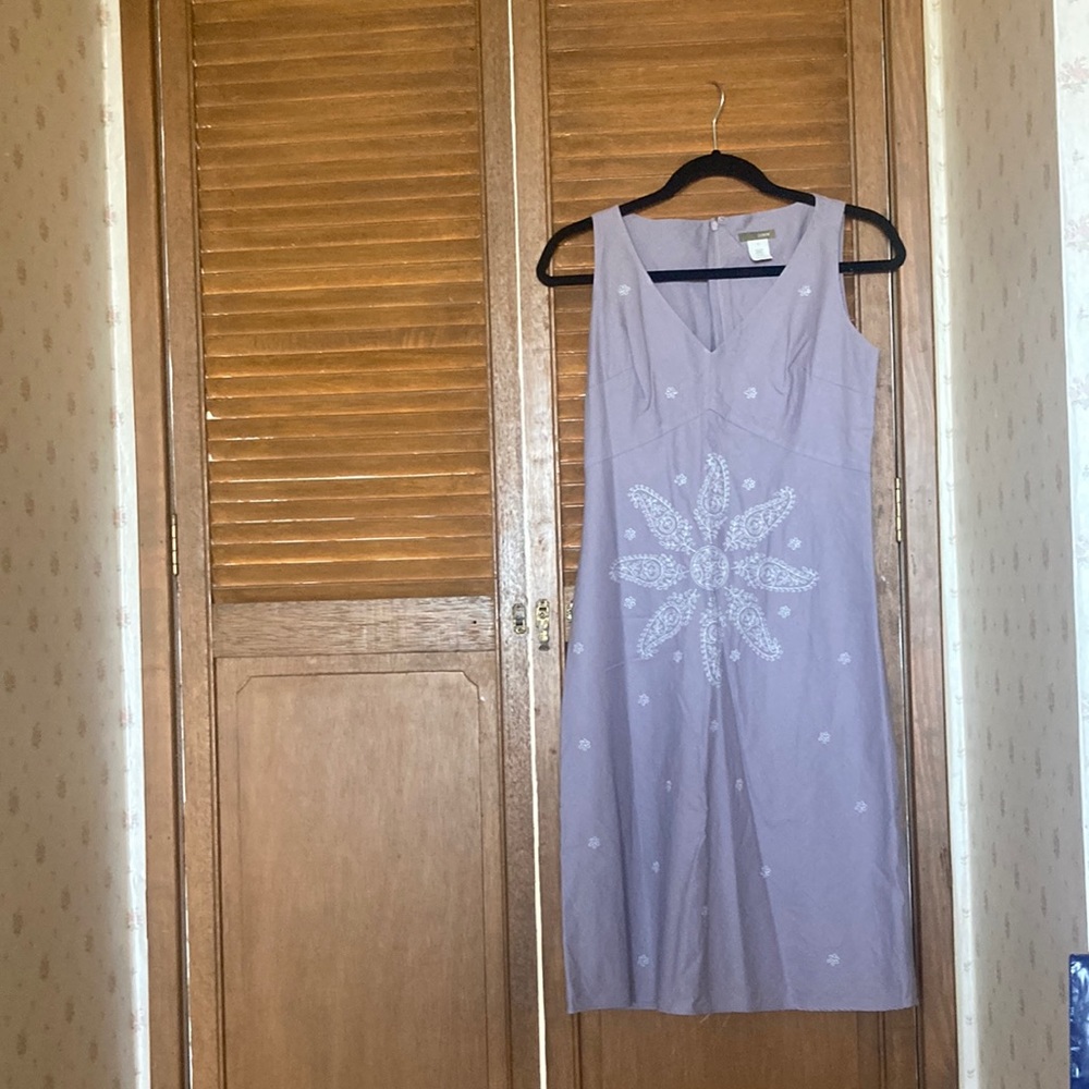 J. Crew Women Purple Dress